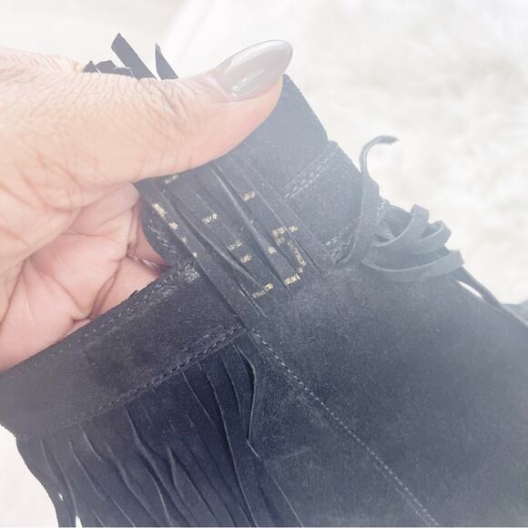 Gabor Ladies Modern Suede Ankle Boots in Black Size UK 5 / US 7 - Picture 5 of 6